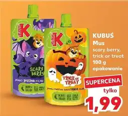 Kaufland Mus scary berry 100 g Kubuś oferta