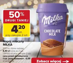 Carrefour Napój mleczny MILKA Chocolate Milk różne rodzaje oferta