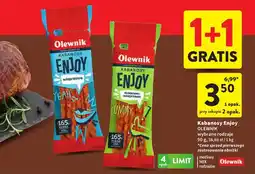 Intermarche Kabanosy Enjoy OLEWNIK wybrane rodzaje oferta