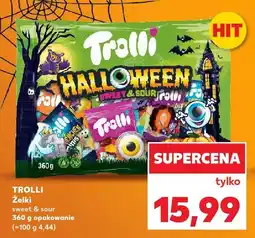 Kaufland Żelki Halloween sweet & sour 360 g Trolli oferta