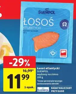 Intermarche Łosoś atlantycki wędzony na zimno SUEMPOL oferta