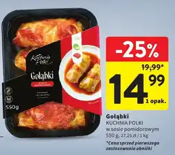 Intermarche Gołąbki w sosie pomidorowym KUCHNIA POLSKI oferta