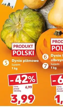Kaufland Dynia lub dynia olbrzymia luzem Kaufland oferta