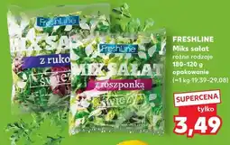 Kaufland Mix sałat różne rodzaje FreshLine oferta