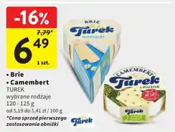 Intermarche Brie, Camembert TUREK oferta