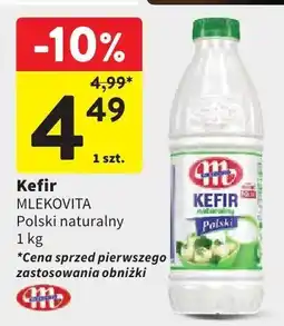 Intermarche Kefir Mlekovita Polski naturalny oferta