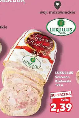 Kaufland Salceson Królewski Lukullus oferta