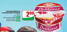 Dino Twaróg Delikatny z rzodkiewką Président oferta