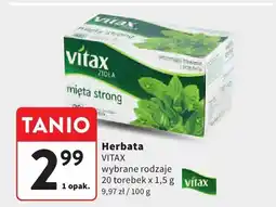Intermarche Herbata Vitax mięta strong oferta