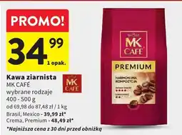 Intermarche Kawa ziarnista MK CAFE Brasil oferta