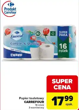 Carrefour Papier toaletowy CARREFOUR oferta