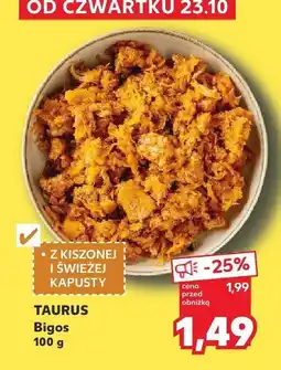 Kaufland Bigos Taurus oferta
