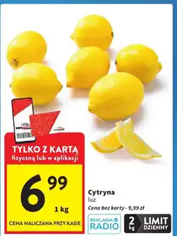 Intermarche Cytryna luz Intermarche oferta