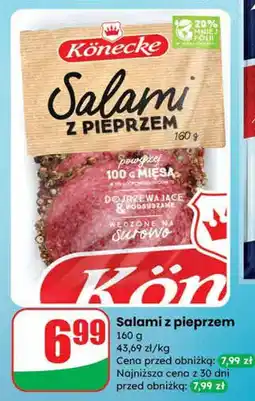 Dino Salami Salami z pieprzem Könecke oferta
