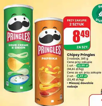 Dino Chipsy Pringles Paprika oferta