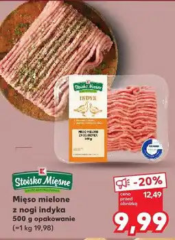 Kaufland Mięso mielone z nogi indyka 500 g Kaufland oferta