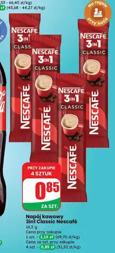 Dino Napój kawowy 3in1 Classic Nescafé oferta