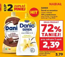 Kaufland Serek w saszetce Danio różne rodzaje Danone oferta