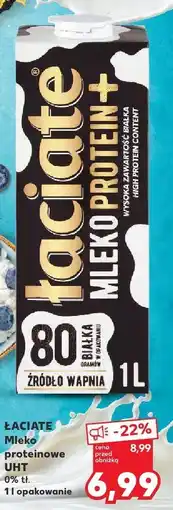 Kaufland Mleko proteinowe UHT 0% tł. Łaciate oferta