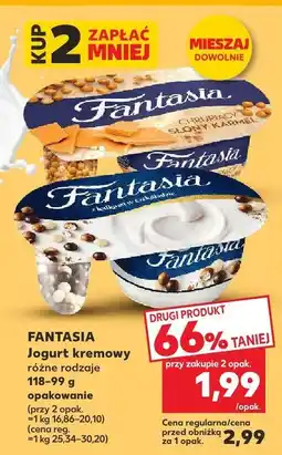 Kaufland Jogurt kremowy różne rodzaje Fantasia oferta