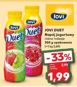 Kaufland Napój jogurtowy Duet różne rodzaje Jovi oferta