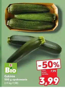 Kaufland Cukinie Bio 500g Kaufland oferta