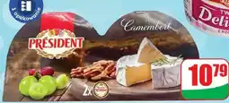 Dino Ser pleśniowy Camembert 2-pak Président oferta