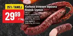 Polomarket Kiełbasa drewnem wędzona Rzeźnik Szymon oferta