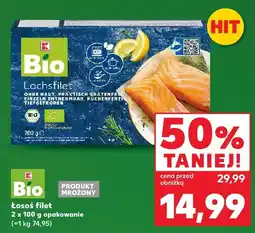 Kaufland Łosoś filet Bio 2x100g K-Classic oferta