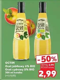 Kaufland Ocet jabłkowy 6% Bio 300ml Octim oferta