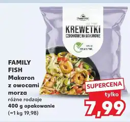 Kaufland Makaron z owocami morza różne rodzaje Family Fish oferta