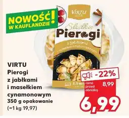 Kaufland Pierogi z jabłkami i masełkiem cynamonowym Virtu oferta
