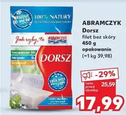 Kaufland Dorsz filet bez skóry Abramczyk oferta