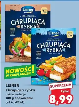 Kaufland Chrupiąca rybka różne rodzaje Lisner oferta