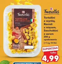 Kaufland Tortellini z szynką Favourites oferta