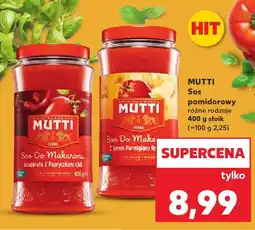 Kaufland Sos pomidorowy różne rodzaje Mutti oferta