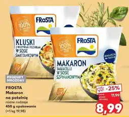 Kaufland Makaron na patelnię różne rodzaje FROSTA oferta