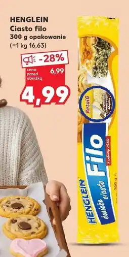 Kaufland Ciasto filo Henglein oferta
