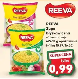 Kaufland Zupa błyskawiczna różne rodzaje Reeva oferta