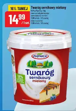 Polomarket Twaróg sernikowy mielony Piątnica 18% oferta