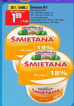 Polomarket Śmietana 18% Piątnica oferta