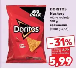 Kaufland Nachosy różne rodzaje 180 g Doritos oferta