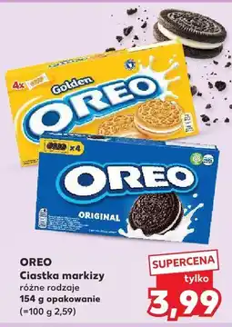 Kaufland Ciastka markizy różne rodzaje 154 g Oreo oferta