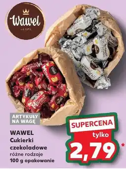 Kaufland Cukierki czekoladowe różne rodzaje 100 g Wawel oferta