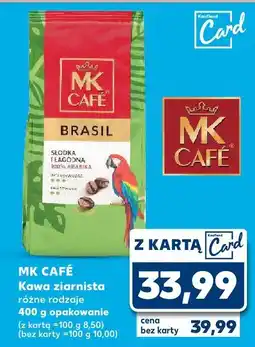Kaufland Kawa ziarnista różne rodzaje MK Café oferta