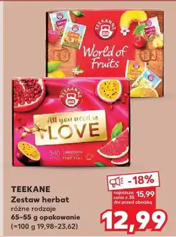 Kaufland Zestaw herbat różne rodzaje Teekanne oferta