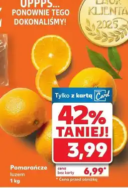 Kaufland Pomarańcze luzem Kaufland oferta