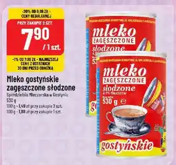 Polomarket Mleko gostyńskie zagęszczone słodzone Spółdzielnia Mleczarska w Gostyniu oferta