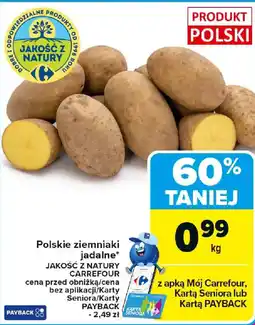 Carrefour Polskie ziemniaki jadalne oferta