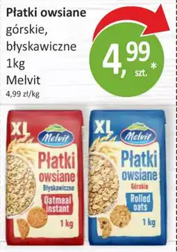 Passa Płatki owsiane górskie, błyskawiczne Melvit oferta
